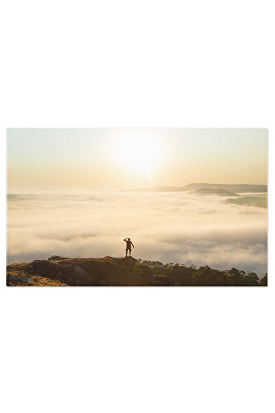 StoryGift Romania Tablou Canvas: Privind Prin Ceturi In Galicia - Spania, Natura Brumelor