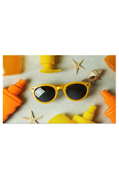 StoryGift Romania Tablou Canvas - Pregatindu-se Pentru Plaja: Protectie Solara