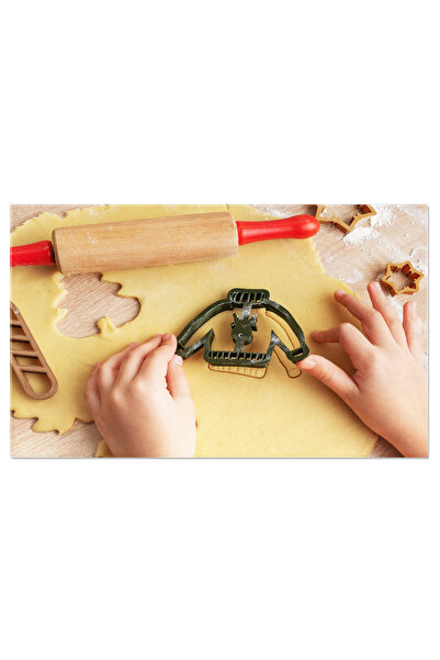 StoryGift Romania Tablou Canvas Maini De Copii Cu Biscuiti De Ghimbir Craciun...