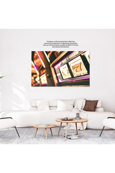 StoryGift Romania Tablou Canvas - Interiorul Automobilelor: Eleganta Schimbatorului De Viteze, Design Modern, Put