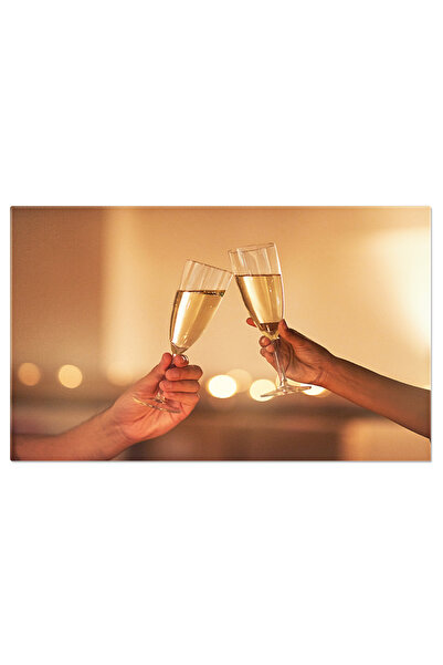 StoryGift Romania Tablou Canvas: Sarbatorire Impreuna - Cuplu Toasting, Roman...