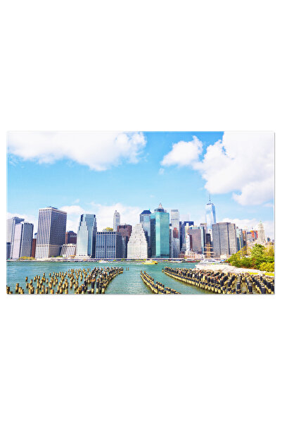 StoryGift Romania Tablou Canvas Skyline-ul Lower Manhattan, Manhattan, New Yo...