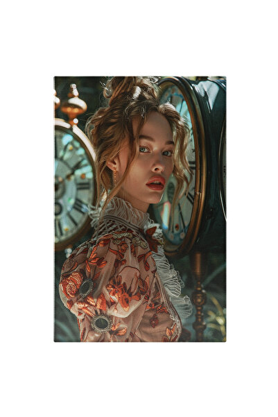 StoryGift Romania Tablou Canvas: Profil Frumos De Femeie Blondă Și Buze Mari ...