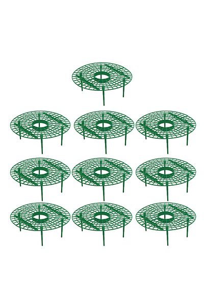 Choice 10pcs 5pcs Strawberry Supports With 4 Sturdy Legs Garden Plants Fruit Stand Strawberry Growing Racks
