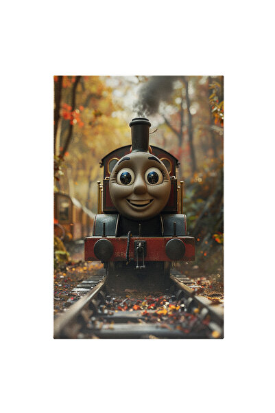 StoryGift Romania Tablou Canvas: Tomas Plimbare În Pădure Trenulețul Din Dese...