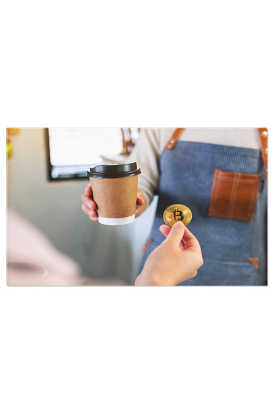 StoryGift Romania Tablou Canvas - Monede Bitcoin: Business Si Cripto