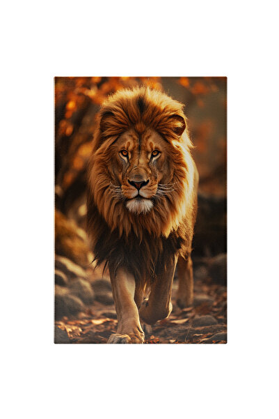 StoryGift Romania Tablou Canvas: Plimbarea Leului Suveran În Realitate Contem...