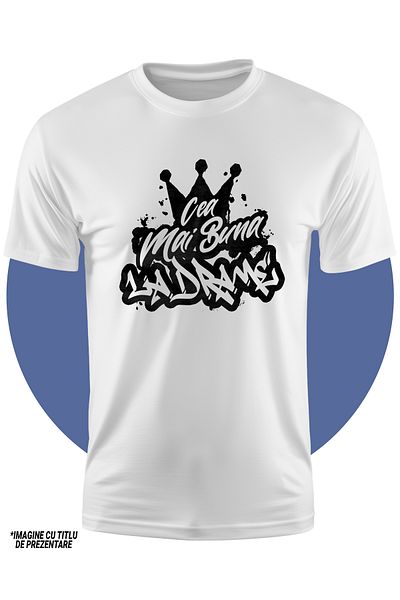 StoryGift Romania Tricou Copii Fete Pentru Cea Mai Buna la Drame, Apreciere, Cadou, Rasplata, Multumire 100%