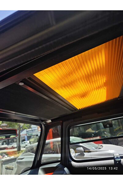 PLASTLİNE citroen ami Uyumlu  tavan perdesi turuncu siyah