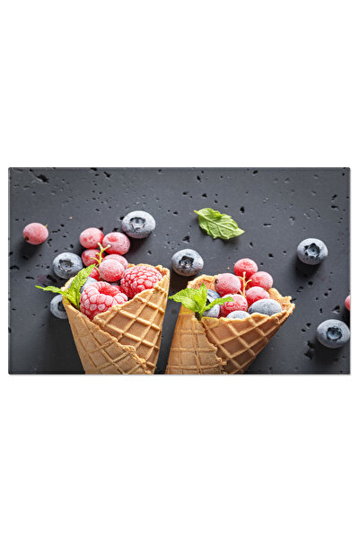 StoryGift Romania Tablou Canvas Sorbet Rece Ca Simbol Al Inghetatei Fructate,...