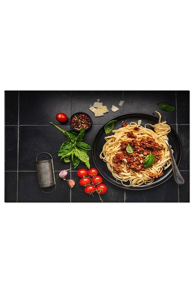 StoryGift Romania Tablou Canvas - Prajituri Italiene - Paste Cu Sos Bolognese