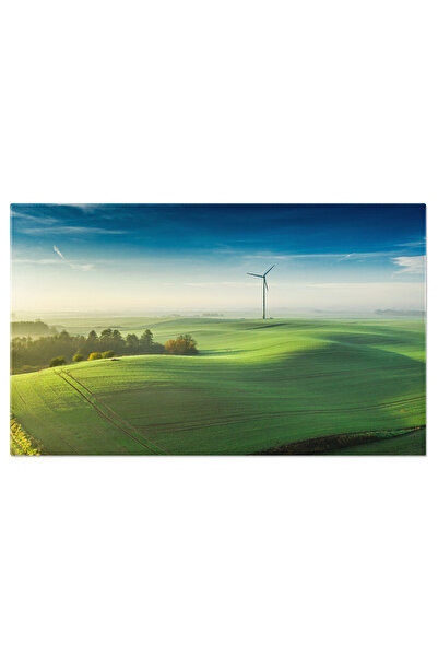StoryGift Romania Tablou Canvas: Parc Eolian - Turbina Eoliana, Vant, Peisaj