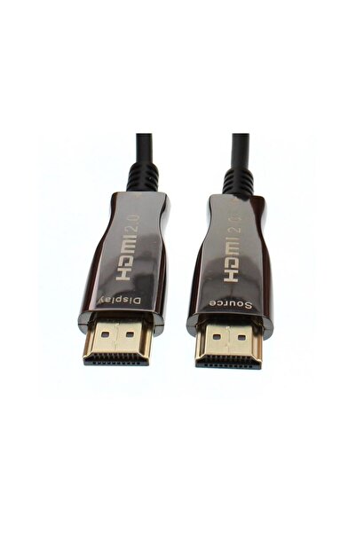 Well Καλώδιο HDMI 50m 2.0 με οπτική ίνα AOC HDMI αρσενικό - HDMI αρσενικό επιχρυσωμένο