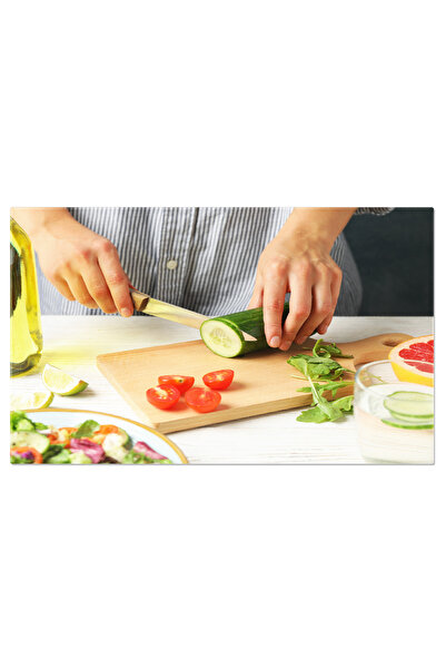 StoryGift Romania Tablou Canvas: Taiatul Legumelor - Gatit, Retete, Pregatire...