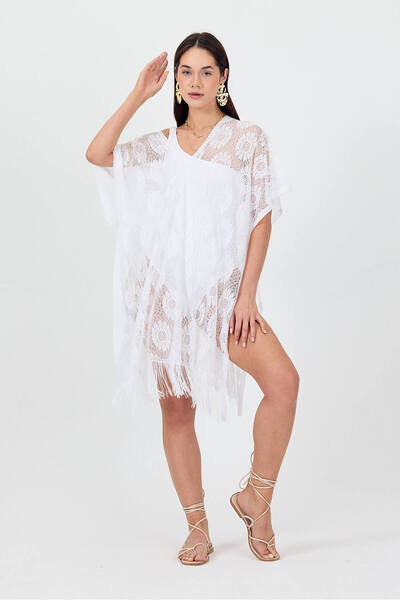 Bysenby Rochie de plajă casual Bysen Montana cu model de flori Pareo