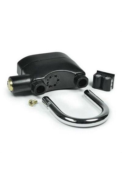 Modafiks Multifunctional Square Hanging Cabinet Lock with Decibels Black Alarm and Extra Security