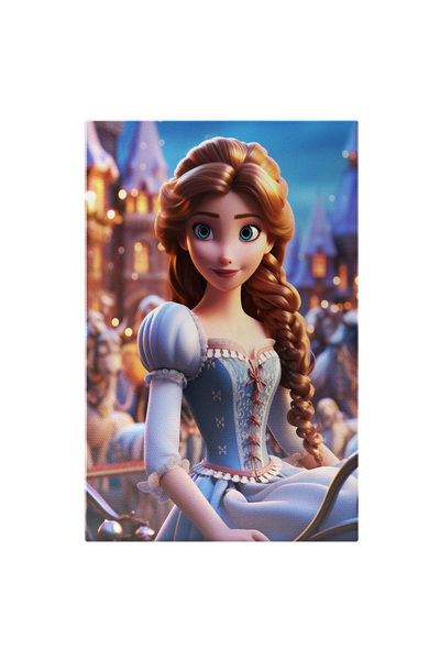 StoryGift Romania Tablou Canvas: Regatul De Gheata Disney Printesa Cu Parul L...