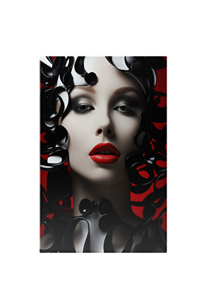 StoryGift Romania Tablou Canvas: Portret In Stil Evidenta Culorilor Arta, Fru...