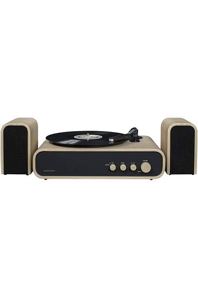 CROSLEY Vintage Crosley CR6035A-NA Pickup with Removable Speakers and Bluetooth