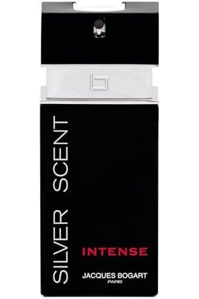 Jacques Bogart Silver Scent Intense by Jacques Bogart for Men - Eau de Toilette, 100ml