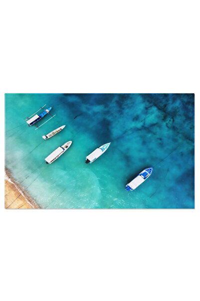 StoryGift Romania Tablou Canvas Barii La Caernarfon Seara Linistita In Orasul Galez Caernarfon, Barii, Oras, Wale