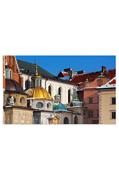 StoryGift Romania Tablou Canvas Catedrala Regala De Pe Dealul Wawel Din Cracovia, Polonia Arhitectura, Renastere,