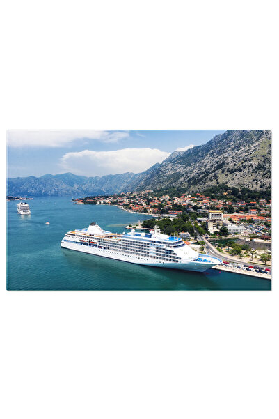 StoryGift Romania Tablou Canvas Vedere Aeriana A Muntilor Cu Altitudine Aeria...