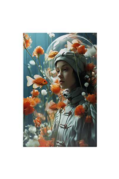 StoryGift Romania Tablou Canvas: Fotografie Artistica Cu O Fata Draguta In Ti...