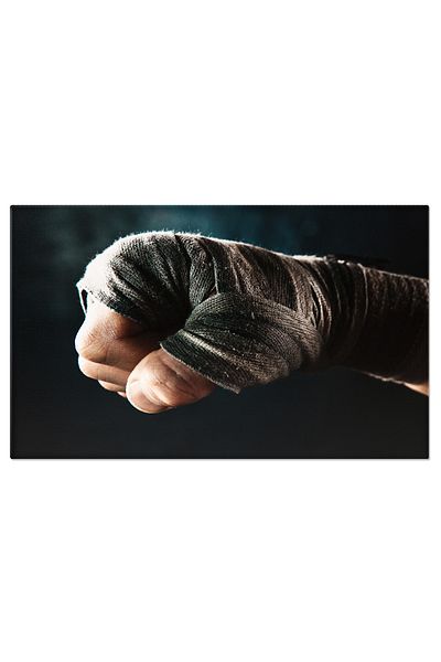 StoryGift Romania Canvas Print - Boxing Training: Fitness, Strength, Health, Fight, Muscle