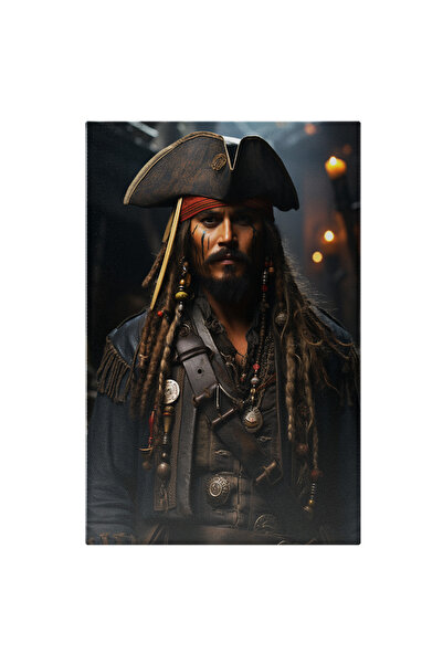 StoryGift Romania Tablou Canvas: Portret Jack Sparrow Pirații Din Caraibe Joh...