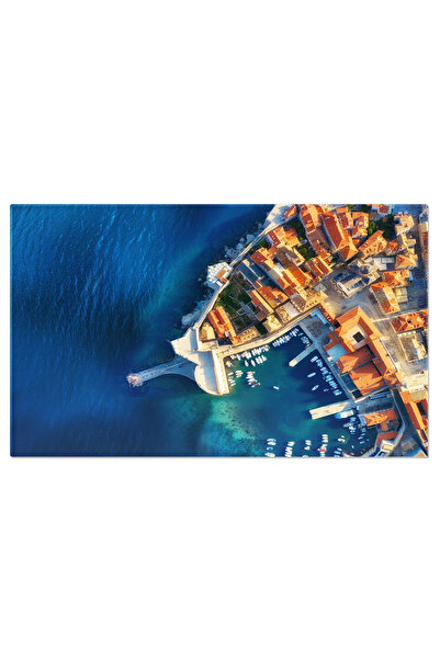 StoryGift Romania Tablou Canvas Fortareata Admirata In Orasul Vechi Dubrovnik...