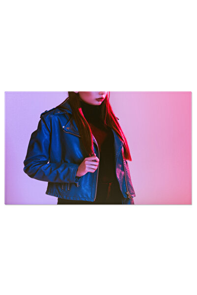 StoryGift Romania Tablou Canvas Eleganta Si Tinerete Model Fashion Pozand In ...