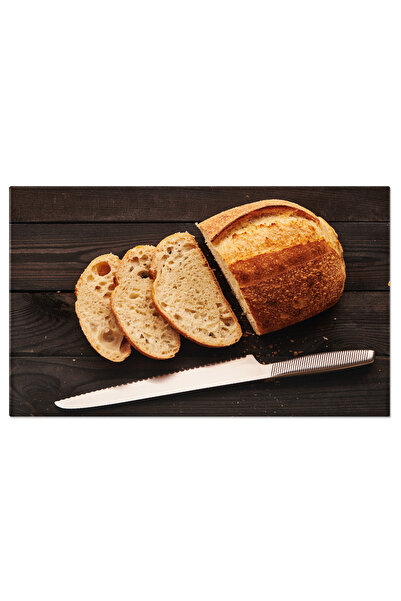 StoryGift Romania Tablou Canvas Delicii De Panificatie: Paine Rumenoasa - Canvas, Organic, Franzela