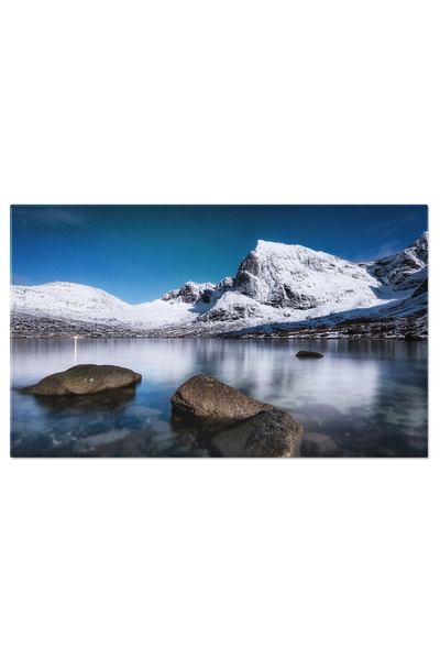 StoryGift Romania Tablou Canvas View Aerial Landscape Cu Munti Si Mare, Norve...