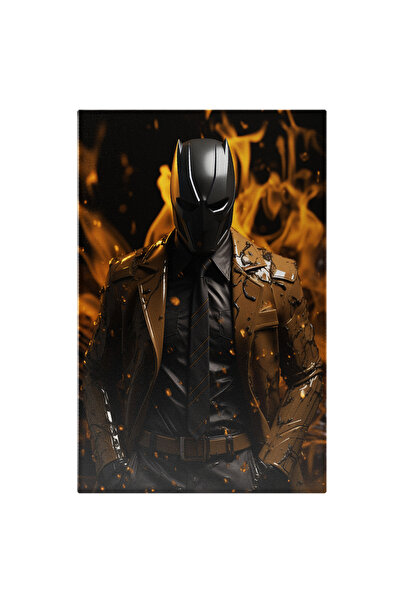 StoryGift Romania Tablou Canvas: Ilustratie Cu Un Barbat Mascat La Cravata - ...