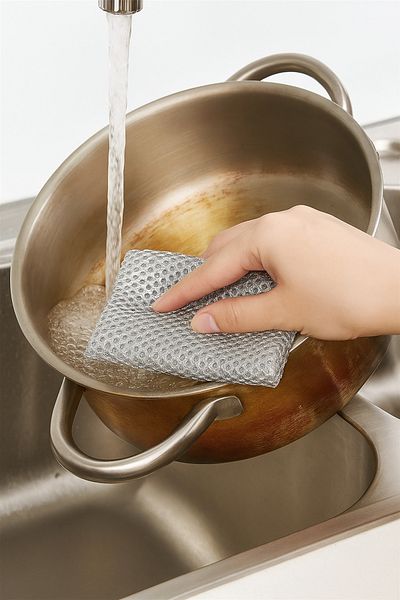 UGA İthalat 3-Piece Ultra Cleaning Set – Brush with Tweezers + Inox Cloth + Silicone Glove |   Grease, Dirt and Joint Monster