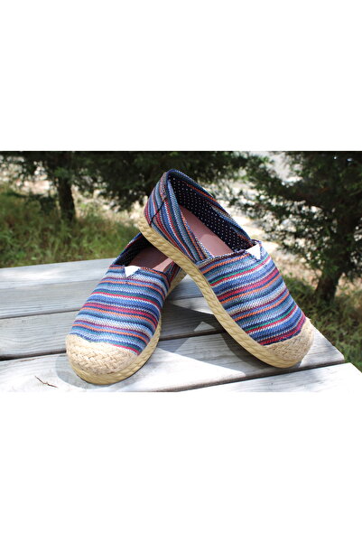 Tezcan Aksesuar Καλοκαιρινά Λινά Παπούτσια Μπαλαρίνας