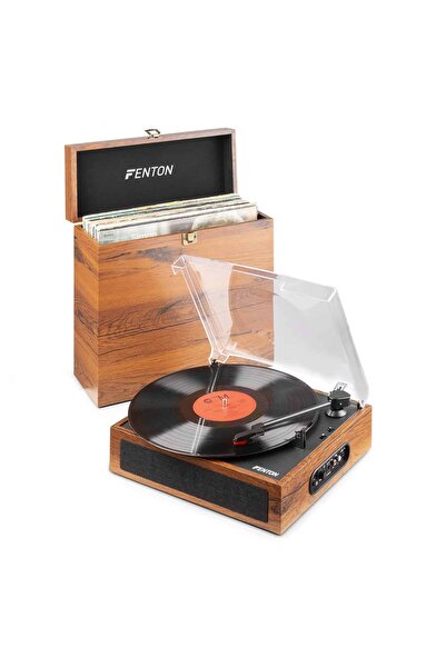 Fenton Fenton RP170L turntable + vinyl storage box