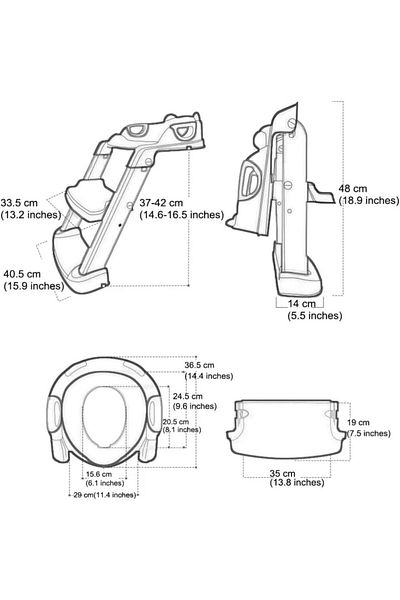 Mini Baby Baby toilet training bath seat
