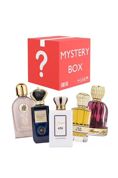 ELMHURST Mystery Box Women - 5 Arabian Perfumes for HER