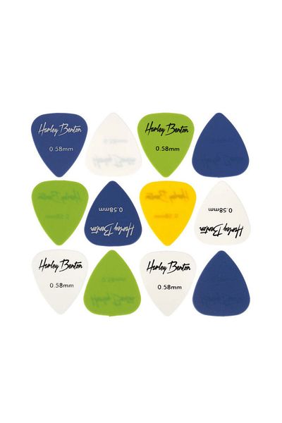 Harley Benton Harley Benton Nylon Player 0.58 guitar picks set