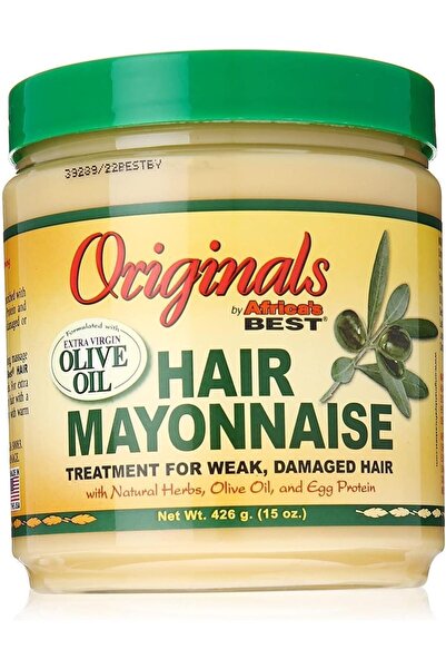 Africa's Best زيت زيتون مايونيز للشعر من اورجانيكس، 18 اونصة
