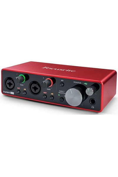 Focusrite Scarlett 2i2 3rd Gen, Audio Interface