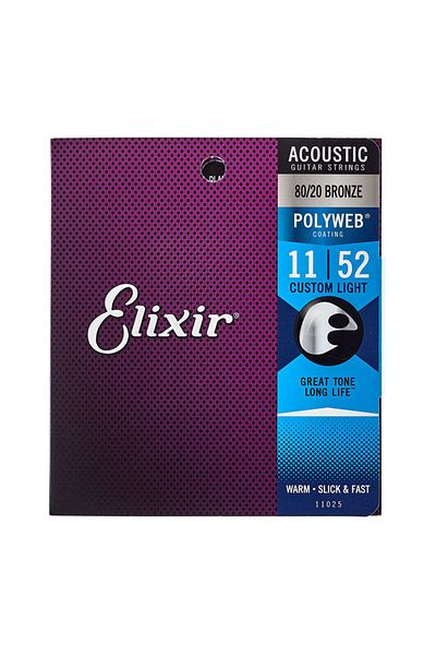 Elixir Corzi Chitara Acustica Elixir Polyweb Custom Light