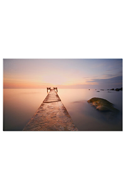 StoryGift Romania Tablou Canvas Dig Lung Pe Plaja La Apus In Vietnam, Dig, Ma...