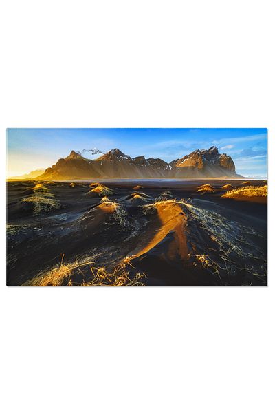 StoryGift Romania Tablou Canvas - Peisaje Minunate Din Islanda: Basalt, Coaste Si Aurora Boreala