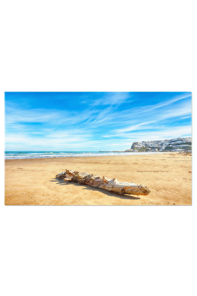 StoryGift Romania Tablou Canvas Peschici Cu Plaja Largita In Puglia, Peschici...