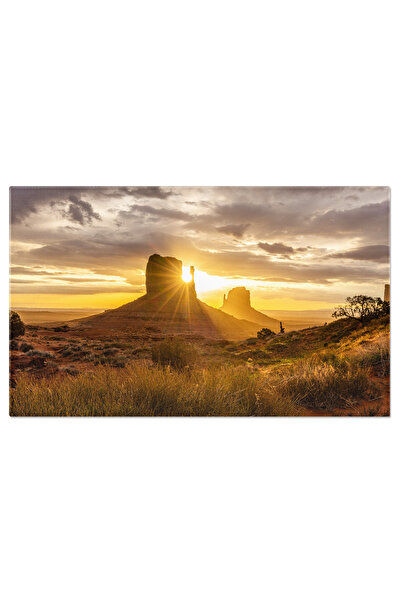StoryGift Romania Tablou Canvas Dimineata Devreme In Monument Valley Peisaj, ...