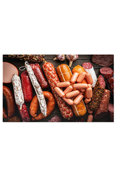 StoryGift Romania Tablou Canvas: Arome Traditionale - Gustari Cu Salamuri