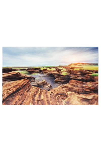 StoryGift Romania Tablou Canvas: Peisaj Vulcanic In Islanda